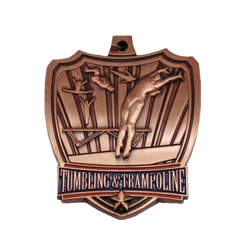 Gag Metal Medallion casting érmék a ritmikus gimnasztikához